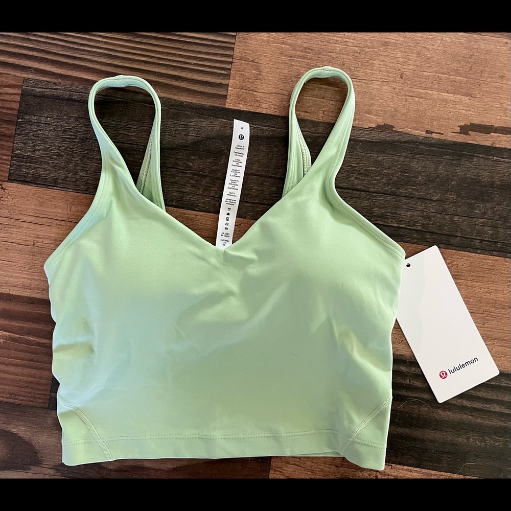 Align Tank-tag still on-size 4-color Wild Mint-originally $68